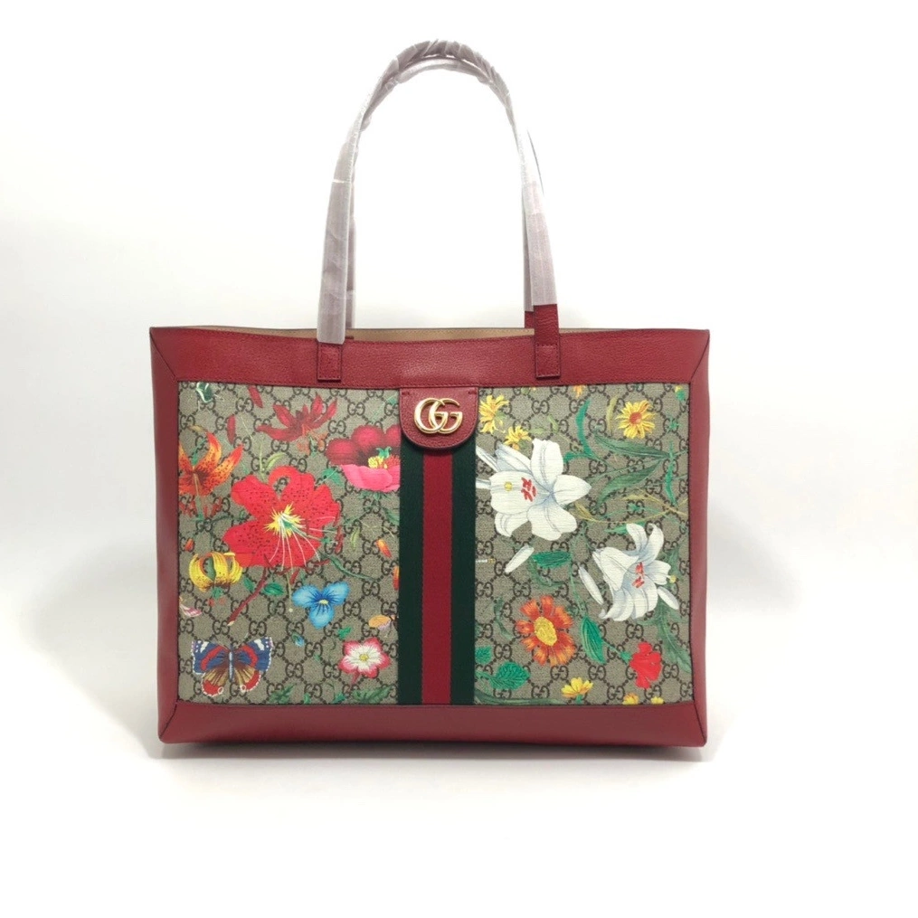 Hyperpeter Flora Tote Web GG Supreme GUCCI Large Monogram Ophidia 0825